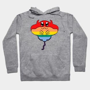 Rainbow Pride Sting Ray Hoodie